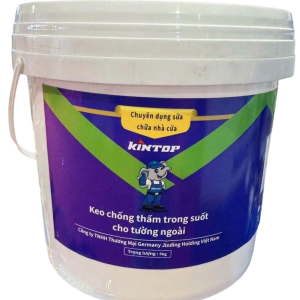 Keo chống thấm trong suốt cho tường ngoài nhà