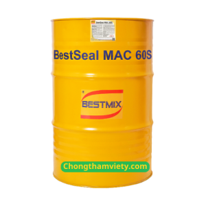 BestSeal MAC 60S – Lớp Phủ Bảo Vệ Acrylic Hàm Lượng Rắn Cao | Chống Thấm Việt Ý