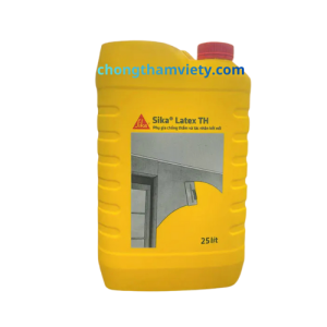 SikaLatex TH 25L – Phụ gia chống thấm & tăng kết dính vữa xi măng – Sika