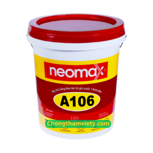 Neomax® A106 – Chống Thấm Acrylic Đàn Hồi 1 Thành Phần | Chống Thấm Việt Ý