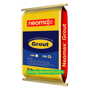 Neomax® Grout C80 – Vữa Rót Không Co Ngót Cường Độ Rất Cao | Việt Ý