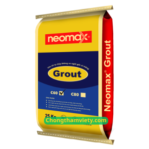 Neomax® Grout C60 – Vữa Rót Tự Chảy Không Co Ngót Cường Độ Cao | Việt Ý
