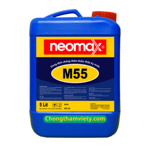 Neomax® M55 – Dung Dịch Chống Thấm Thẩm Thấu Trong Suốt | Chống Thấm Việt Ý