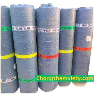 Màng chống thấm tự dính 1.5mm mặt PE Bitustik Italy | Chống Thấm Việt Ý