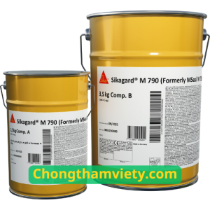 Sikagard® M 790 – Màng Xolutec® kháng hóa chất, che phủ vết nứt | Chống Thấm Việt Ý